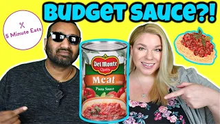 Del Monte Meat Flavored Pasta Sauce Review