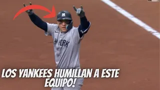 LOS YANKEES DESTROZAN A ESTE EQUIPO!