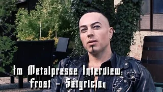 Satyricon: Interview mit Frost