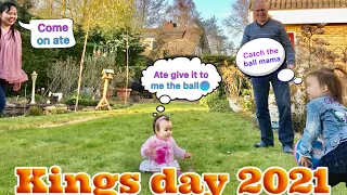 OUR KINGS DAY IN NETHERLANDS| PlAYING WITH OMA EN OPA
