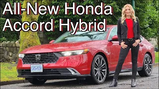 2023 Honda Accord hybrid review // Some strange packaging....