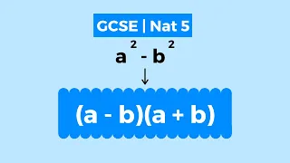 Difference of Two Squares | GCSE Maths | Nat 5 Maths