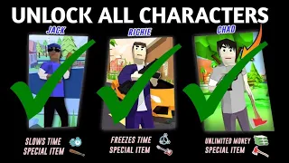 Dude Theft Wars New Update All Characters Unlocked | How To Unlock Characters In Dude Theft Wars