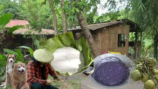 [ Buhay Probinsya ] Pagluto ng ube biko at chicken sopas sa pagsalubong ng bagong taon