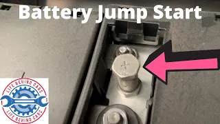 VW Touareg Battery Jump Start Location