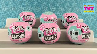 LOL Surprise Minis Series 1 Tiny Animal Pet Friends Blind Bag Opening | PSToyReviews