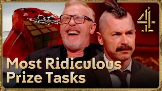 Mike Wozniak Gets A MOHAWK & Other Bonkers Prize Tasks | Taskmaster | Channel 4