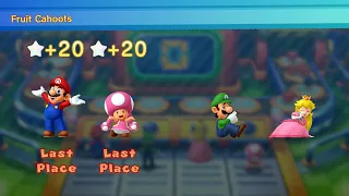 Mario Party 10 - Mario vs Luigi vs Peach vs Toadette - Whimsical Waters