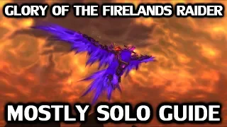 Glory of the Firelands Raider Mostly Solo Guide - Corrupted Fire Hawk Mount