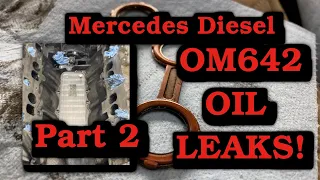 Mercedes Diesel GL320CDI OM642 Oil cooler seal leak saga: Part 2: TimeLapse