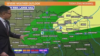 DFW Weather: Rain, severe weather chances begin Wednesday