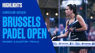 Quarter Finals Highlights (Ortega/Araújo Vs Riera/Icardo) Circus Brussels Padel Open 2023