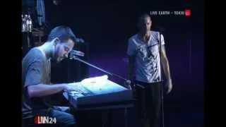 Linkin Park Pushing_Me_Away(piano) @Live Earth - Tokyo 2007