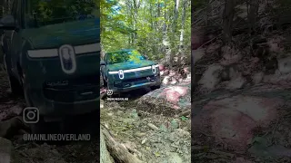 Can a Rivian R1T get down on trail? You bet! Go check out the full video over on our channel!