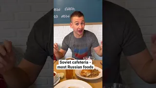 Eating in a Soviet cafeteria- Stolovaya