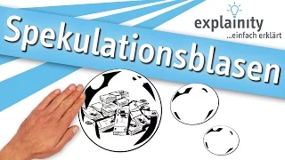 Spekulationsblasen einfach erklärt (explainity® Erklärvideo)