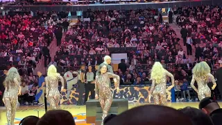 Knicks City Dancers perform a Black Panther: Wakanda Forever routine (11/13/22)