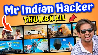 How to make thumbnail like Mr indian Hacker  || Mr Indian Hacker jaisa thumbnail kaise banaye 2024🔥