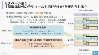 第52回: Transformer言語モデルを内部挙動から理解する