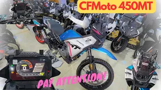 CFMOTO 450MT Standing Tall Among Its Peers. A Detailed Walk Around!