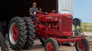 1949 International Harvester Farmall “M” Restoration! Timelapse of a Classic Vintage Tractor Rebuild