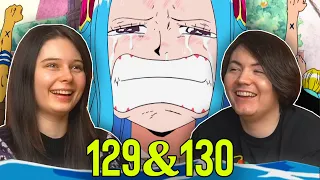 GOODBYE VIVI, HELLO ROBIN!👒 One Piece Ep 129 & 130 REACTION & REVIEW