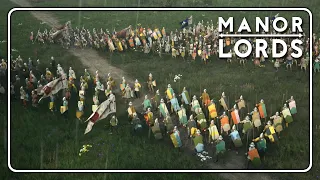 PREPARANDO LA GRAN GUERRA - MANOR LORDS Gameplay Español Ep13