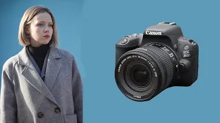 Снимаю Дарину на ее же Canon 200D с китовым объективом. Для души