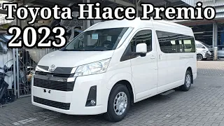 Toyota Hiace Premio 2.8 Diesel Manual Transmisi 2023 | Eksterior - Interior | Toyota Medan