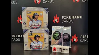 2022 Topps Chrome Baseball Jumbo 2 Box Random Teams #3