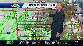 Wet evening ahead as storms sweep across Iowa