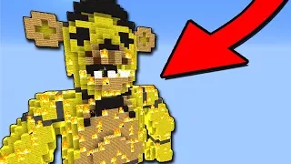 Minecraft : Sirvival in burn Freddy ! Burn him FNAF in minecraft sirvive Trolling Mini-Games