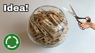 Super Idea with Wooden Pegs