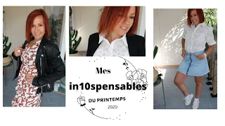 Mes in10pensables du printemps : les basiques de ma garde-robe.