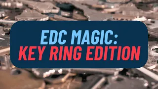 Magician's Ultimate EDC Key Ring Magic Set.
