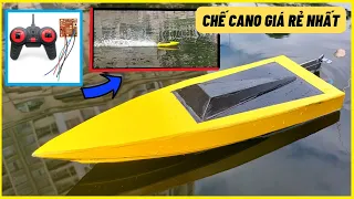 Diy cheapest Rc Boat At HOME