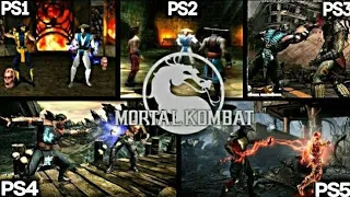 EVOLUTION OF MORTAL KOMBAT GRAPHICS (1994-2022) PS1 VS PS2 VS PS3 VS PS4 VS PS5