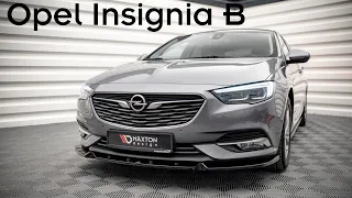 Opel Insignia B | Splitter set by Maxton Design | Presentation #131