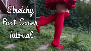 Stretchy Boot Cover Tutorial