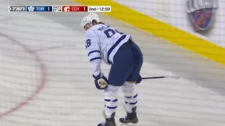 Backlund hit from behind on Nylander, then another hit on Muzzin