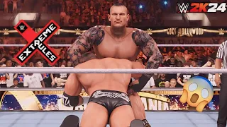 WWE 2K24 - Randy Orton Vs. Triple H Extreme Rules Match In Wrestimania39'