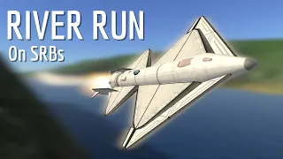 800 Km River Run with SRBs | @Bradley Whistance Monte Carlo Challenge | KSP 1.10.1