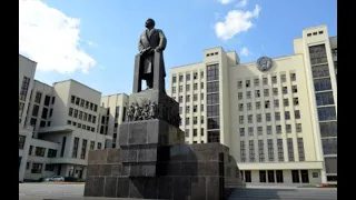 Минск ( Беларусь ): Площадь Независимости. 13.11.2023. Minsk ( Belarus ): Independence Square.
