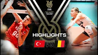 🇹🇷 TUR vs. 🇧🇪 BEL - Highlights | Women's OQT 2023