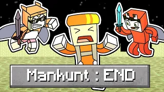 Minecraft manhunt but its in the END