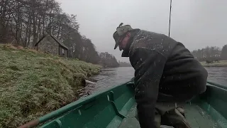 Spring salmon fishing on the River Spey atTulchan second visit day 3