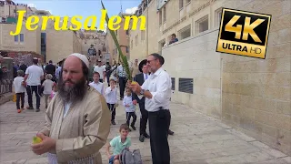 Walk to the Western Wall in the Old City of Jerusalem.