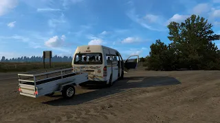 Toyota Quantum HIACE Ses'fikile Mod with Trailer - Long Distance Taxi | CATA