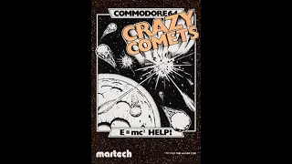 Commodore 64 Tape Loader Martech Crazy Comets 1985