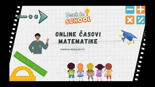 Završni iz matematike - septembarski rok